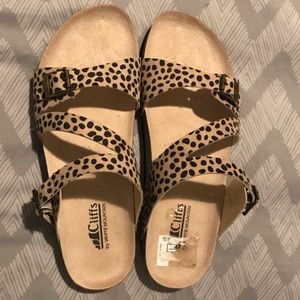 Cliff printed sandals